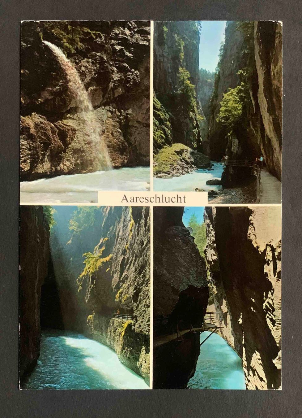 Cartoline postali: AK Aareschlucht – Usato da Goldau venduto da artelier1