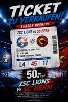 Ticket ZSC Lions vs SC Bern 15.09.2026 L4 45 17