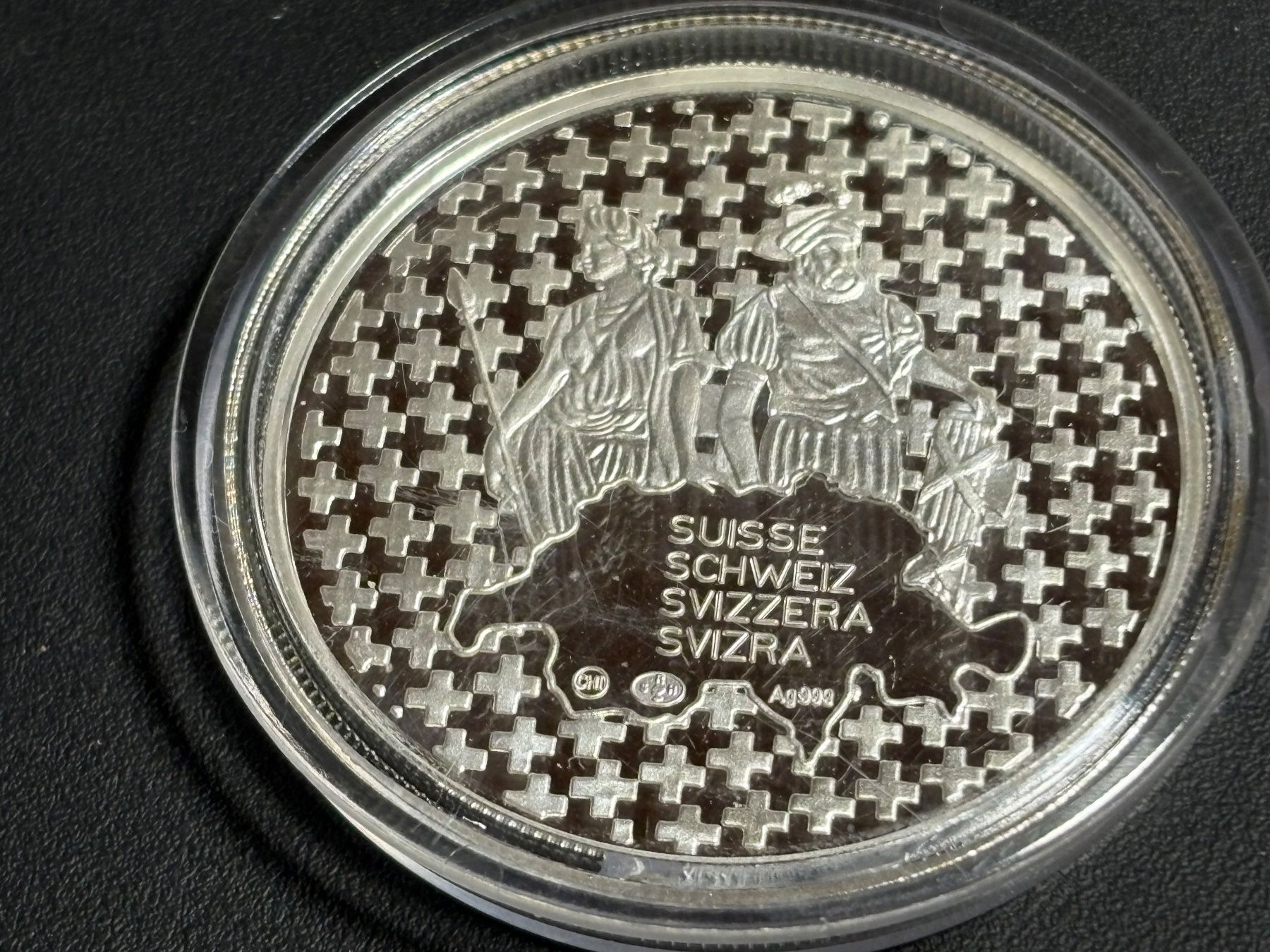 Medaglie: 2. 1 Medaille 999 Silber, 20 Gramm – Nuovo e nell'imballaggio originale da St. Peterzell venduto da verena40 1
