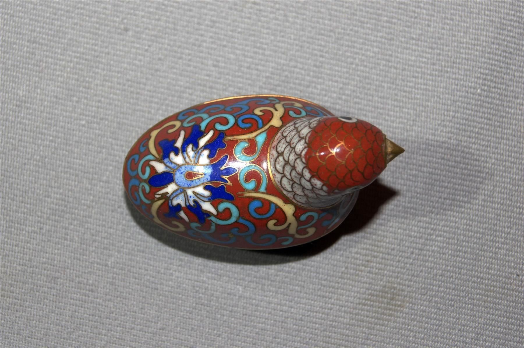 Altro in Cosmetici & Cura: (Pillen-) Dösli Cloisonné Vogel (Nr. 2) – Usato da Geroldswil venduto da ARTEFACTO 3