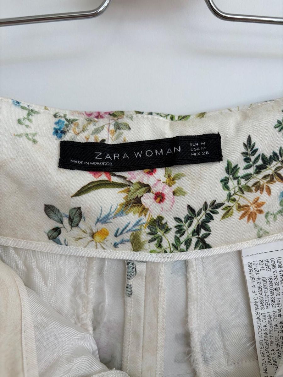 Zara Pantaloni: Zara Short Gr. M mit Sommer-Blumenprint – Usato da Altdorf UR venduto da mede11 2