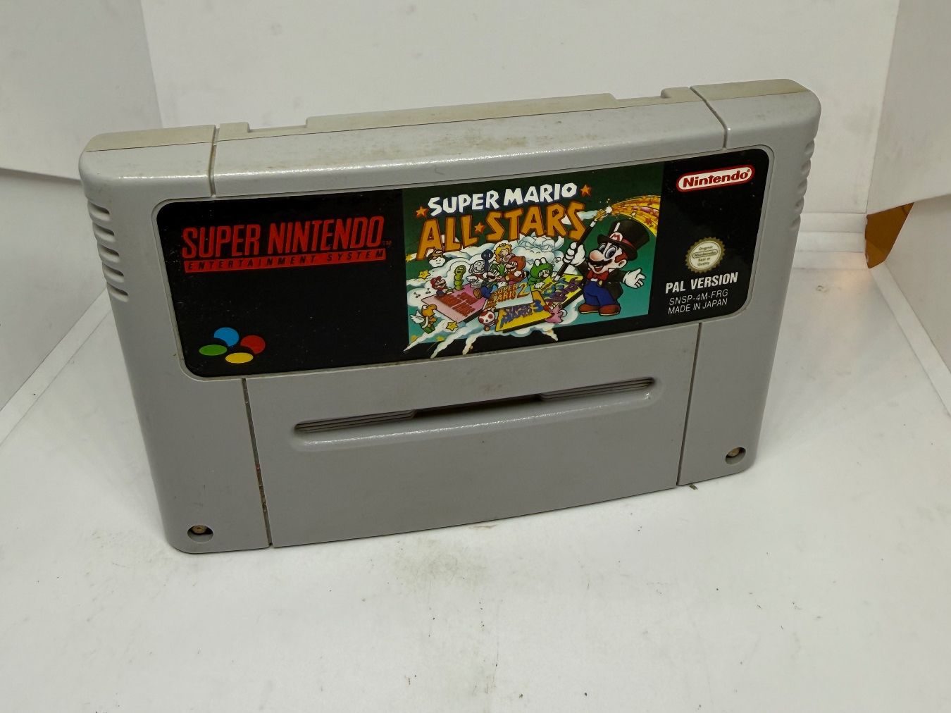 Nintendo Giochi: Super Mario Allstars SNES Nintendo – Usato da Dietlikon venduto da NESFEVER