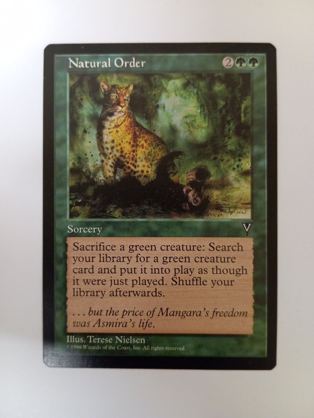 Magic The Gathering Carte collezionabili: MTG Single: Natural Order NM/EX EN – Usato da Biel/Bienne venduto da Wolfsrudel999