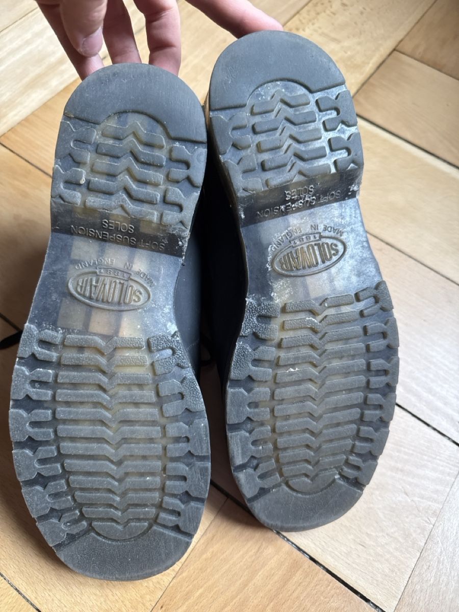Solovair Scarpe da uomo: Solovair Monkey Boots Matte/Greasy Schwarz 40/6.5 – Usato da Zürich venduto da fin_5g7p 2
