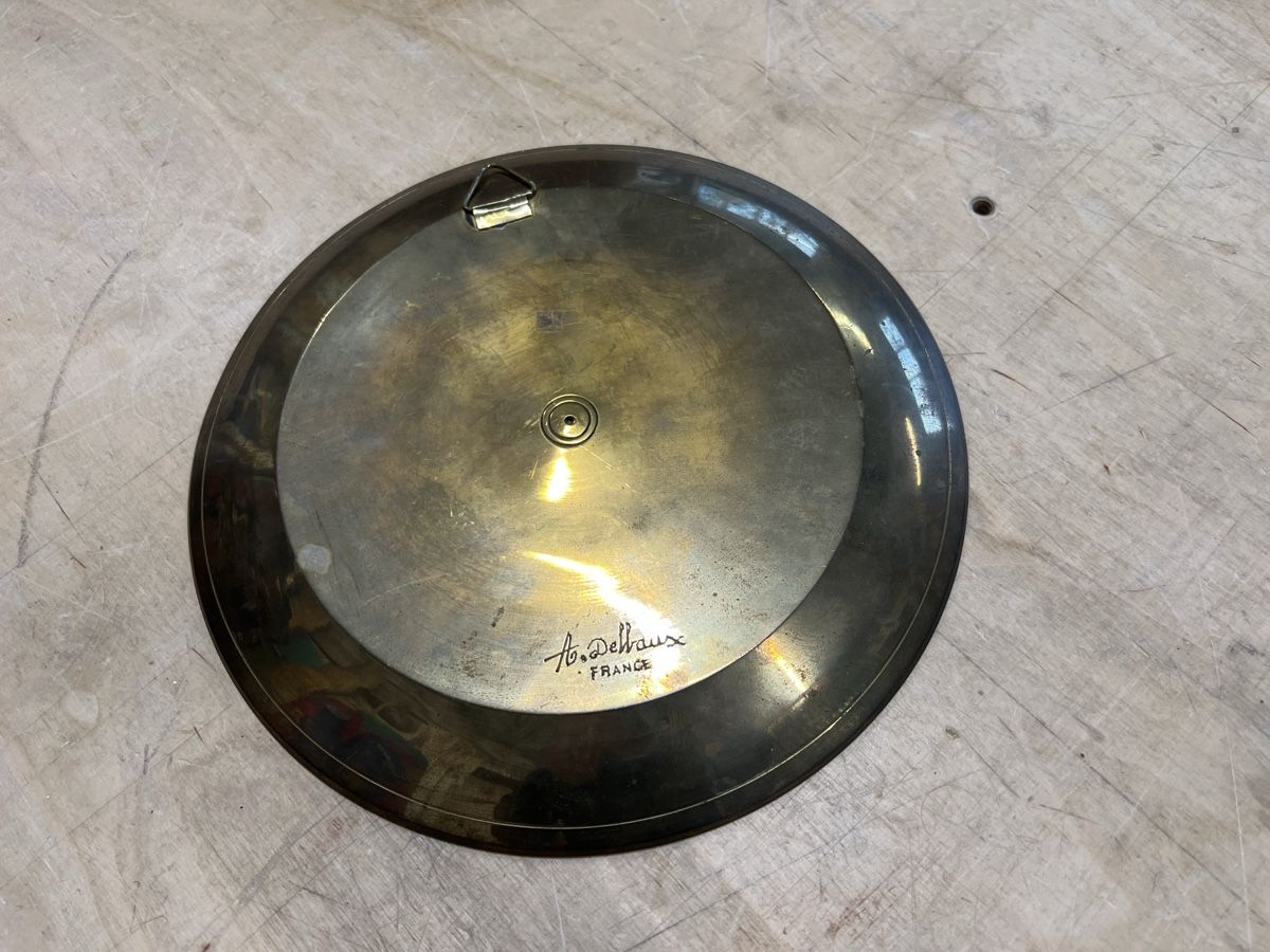 Piatti: Dekorative Vintage Messing-Schale Teller – Usato da Perlen venduto da Chregle1 1