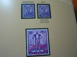 Abart Pro Patria 1936, **, "Heller Boden"