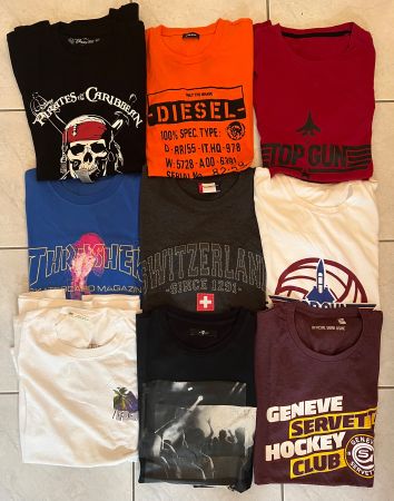 Lot de 9 T-shirt taille M