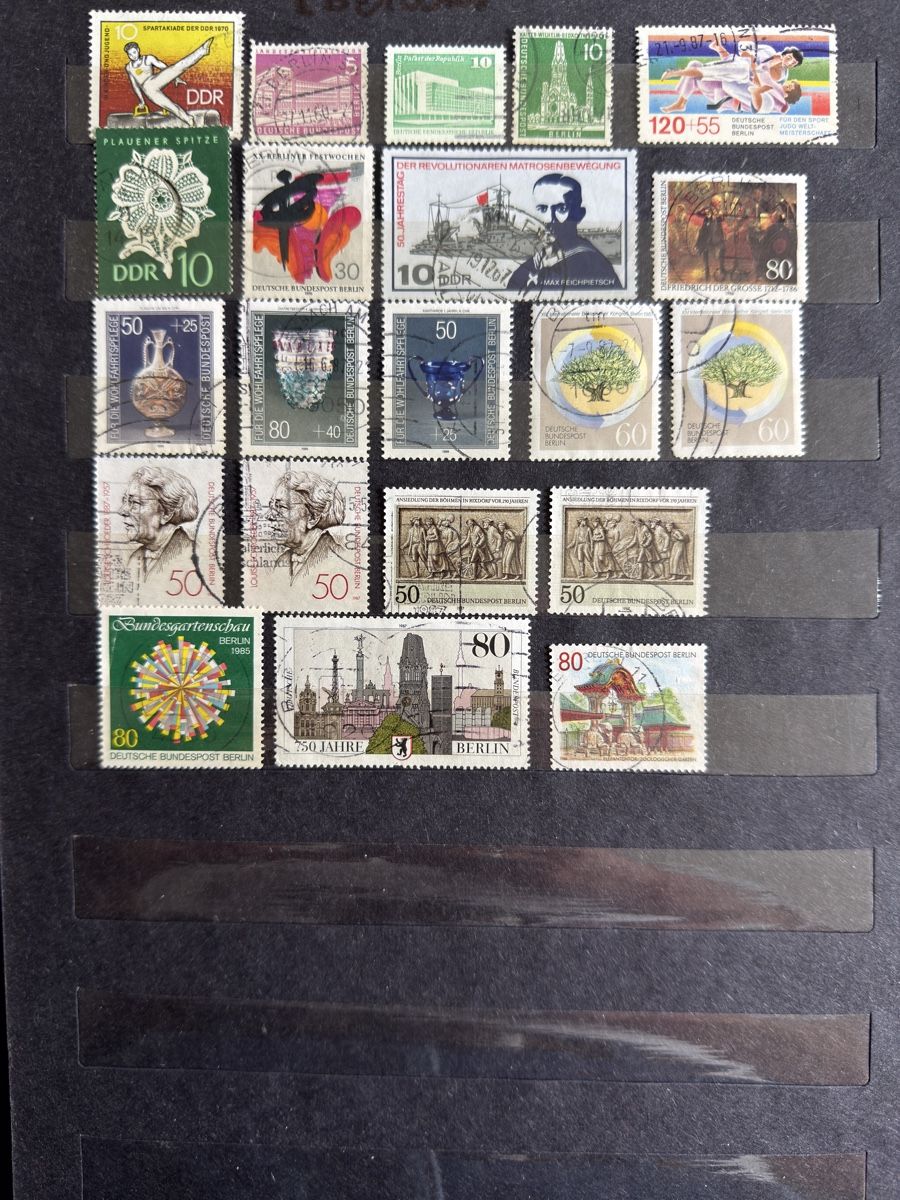 Alben: Briefmarken Sammlung 4/4 - vorwiegend Deutschland – Gebraucht aus Vaz/Obervaz von rea_w8cv 5