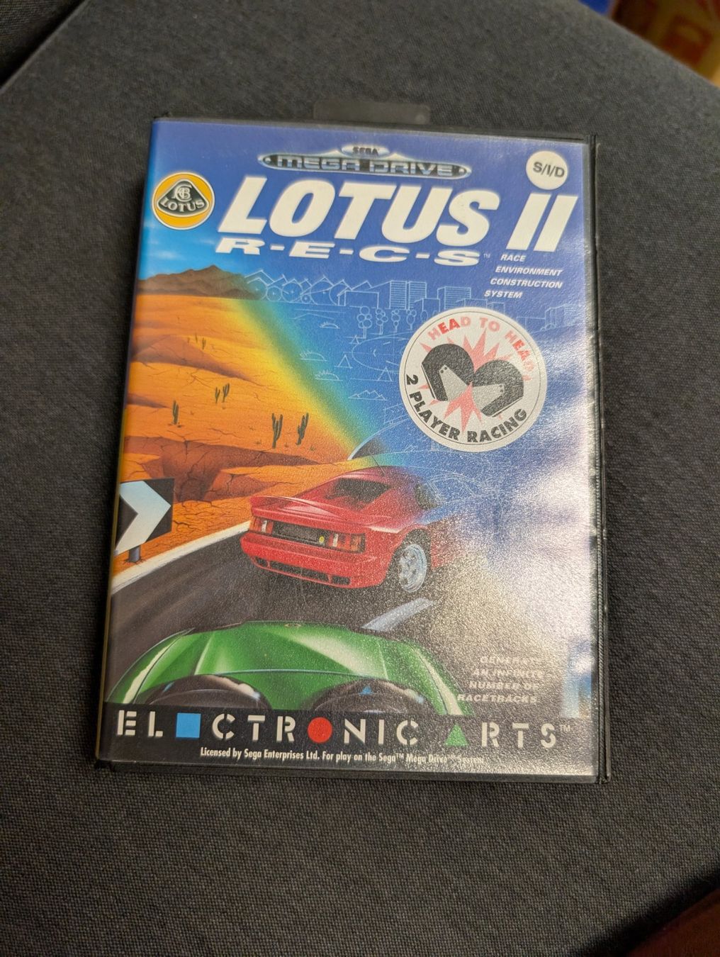 Spiele: Lotus II recs Sega Mega Drive – Gebraucht aus Giubiasco von Ticinerd