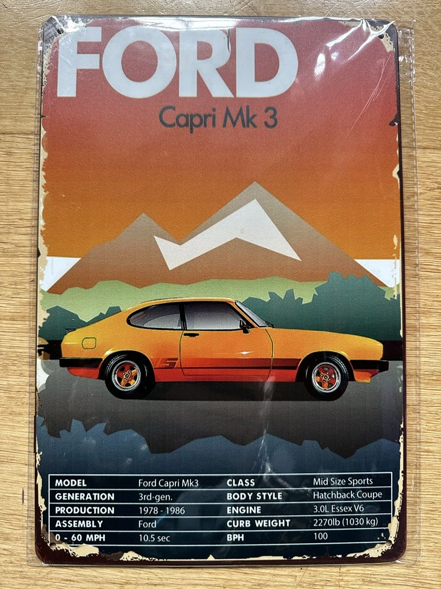 Insegne: Ford capri mk3 Oldtimer Classic – Nuovo (secondo la descrizione) da Reinach AG venduto da rares75