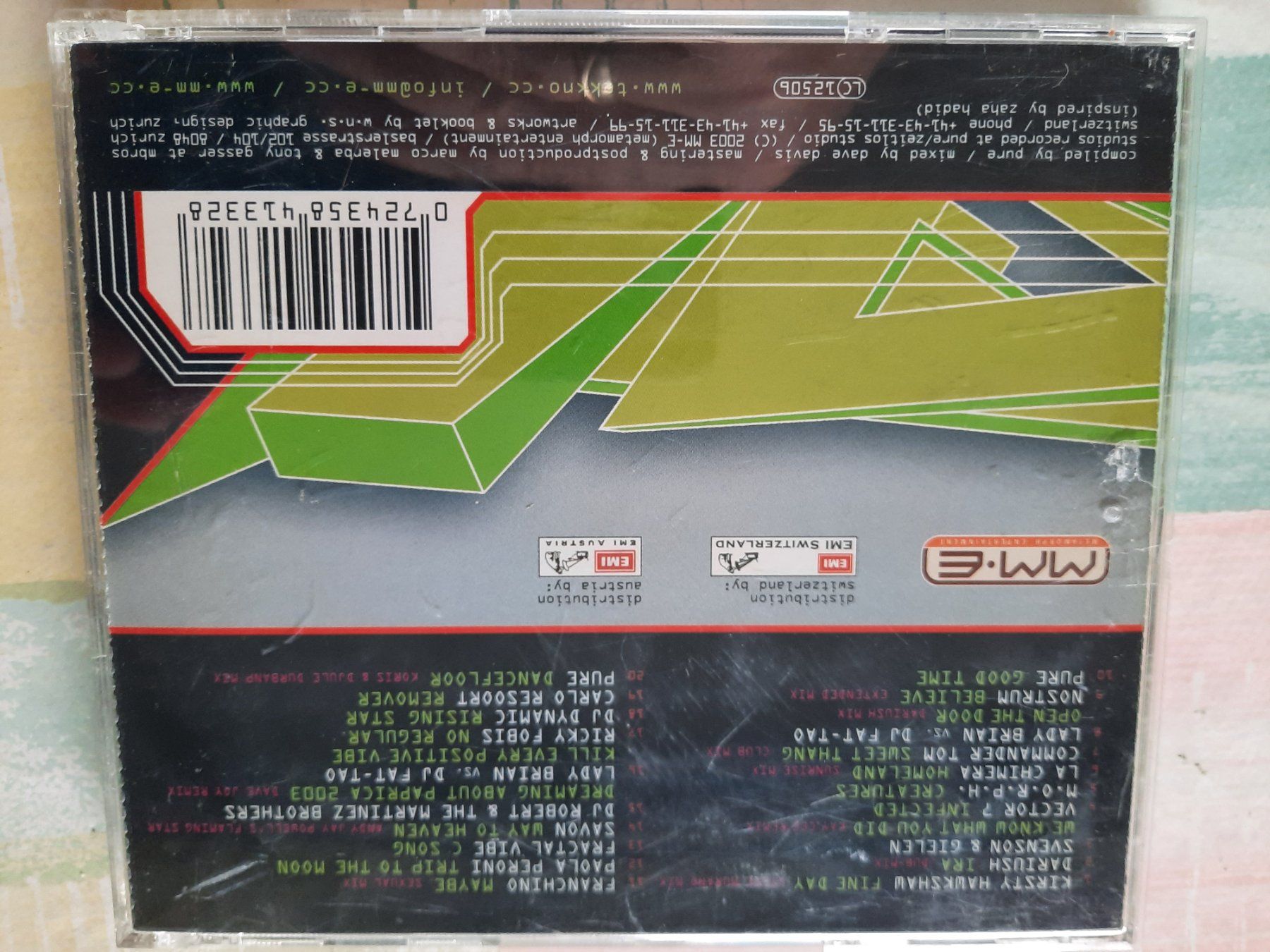 CDs: Cd Tekkno.CC - compiled by DJ Pure - Mixed by Dave Davis  – D'occasion à Pully par bro_n52j 1