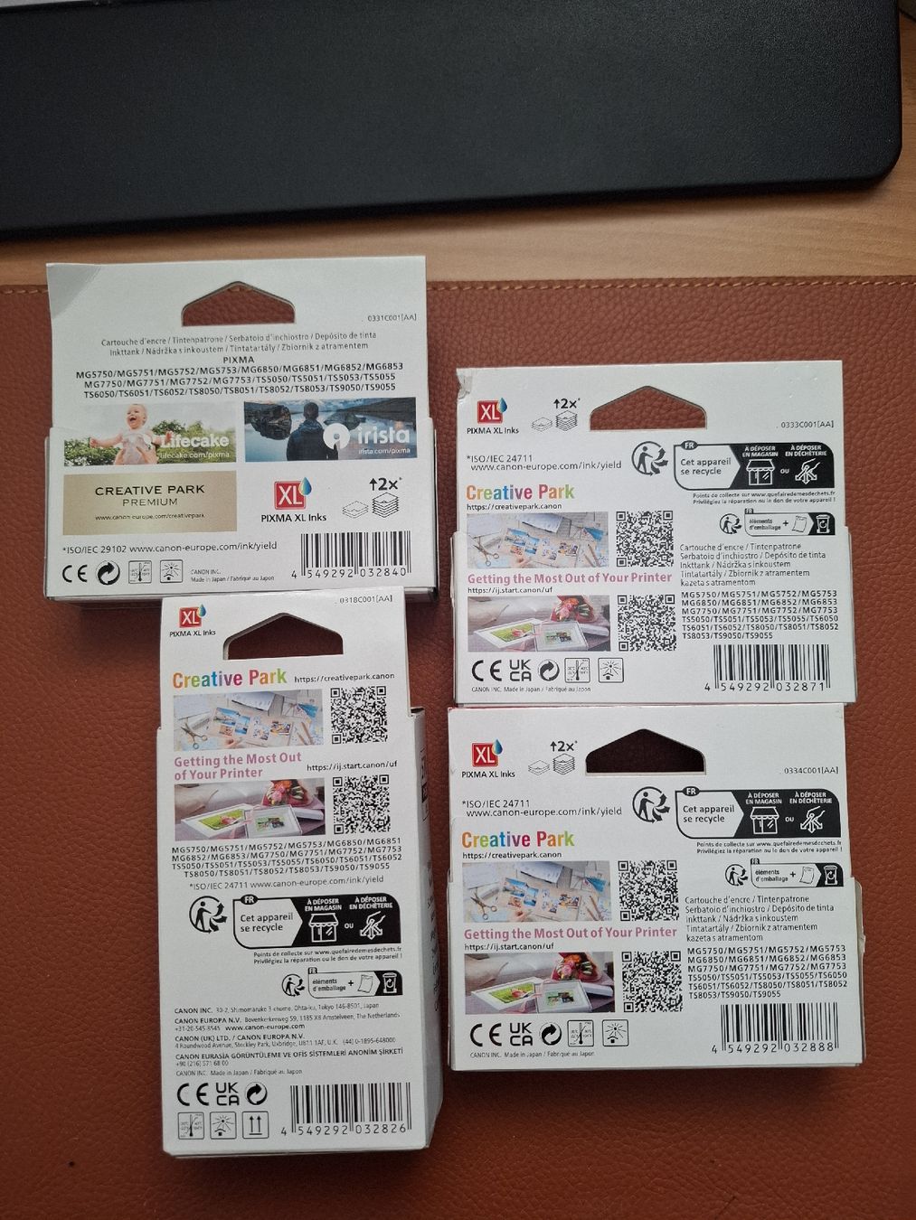 Canon Cartucce per stampanti & toner: Canon Druckerpatronen 571 570  – Nuovo e nell'imballaggio originale da Brig venduto da Tucan_52wm 1
