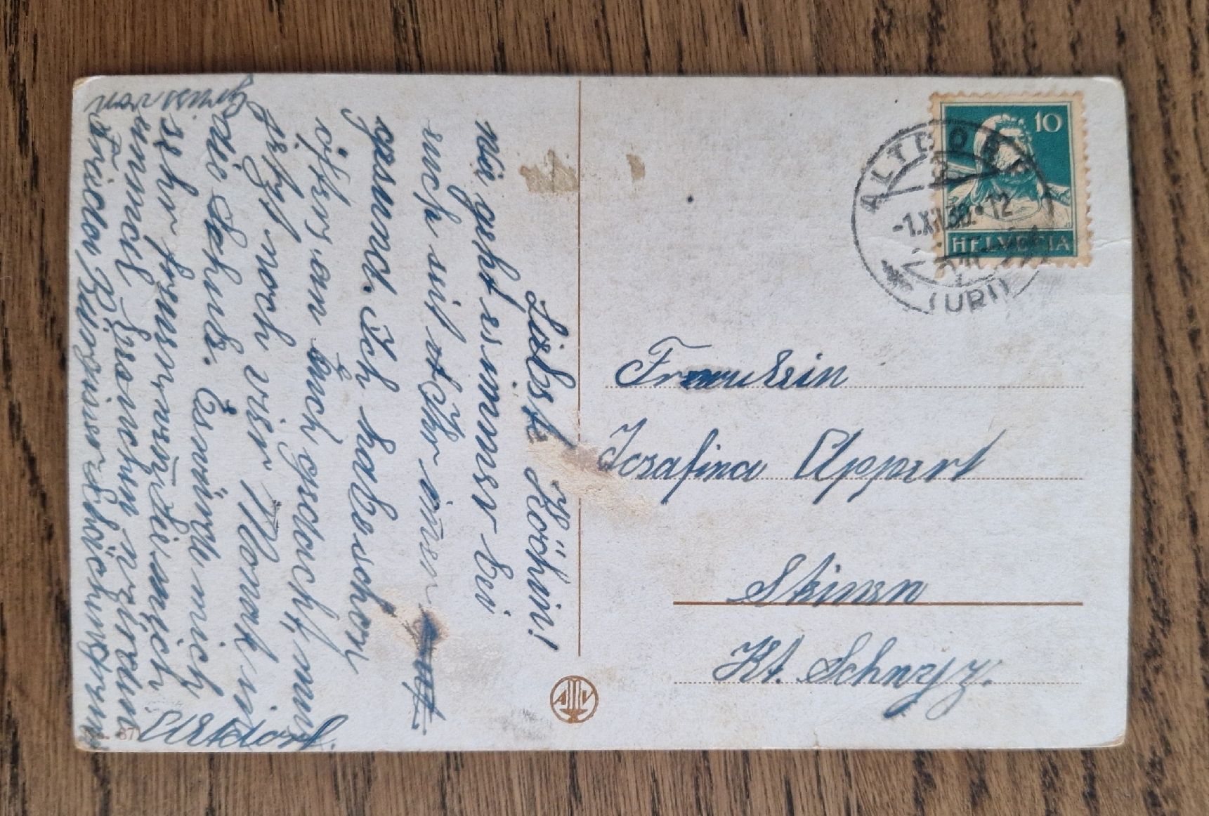 Cartoline postali: Humorkarte "Soll ich?"  1930 – Usato da Ebikon venduto da Donar50 3