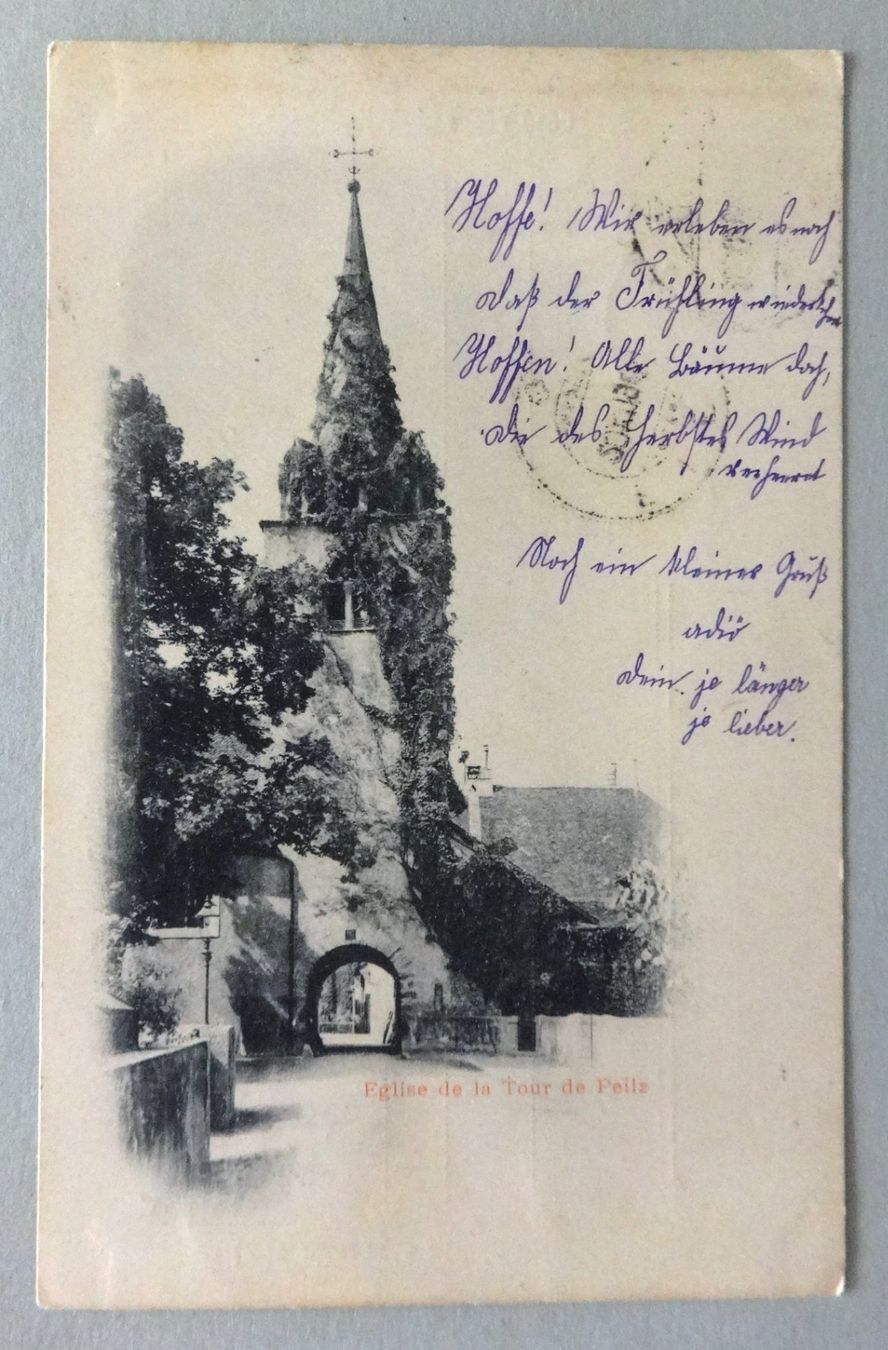 Cartes postales: Eglise de la Tour de Peilz – D'occasion à Fétigny par Billy2miny