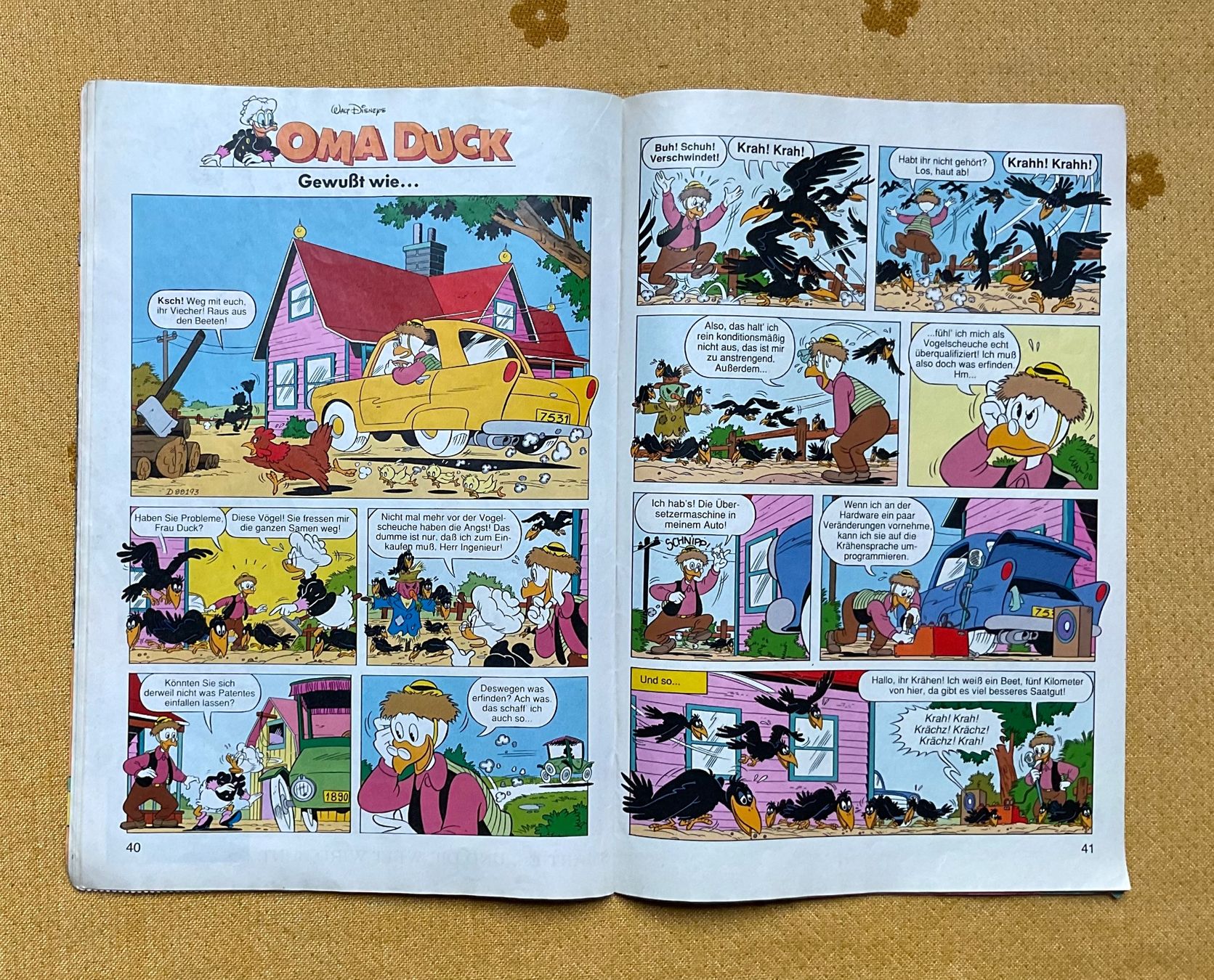 BD: Micky Maus Heft Nr 37 von 1990 – D'occasion à Endingen par nathan05 6