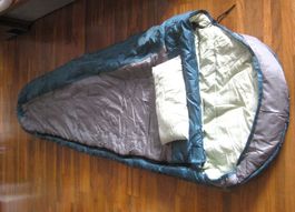 Schlafsack mit Hohlfasern, Länge 225 cm