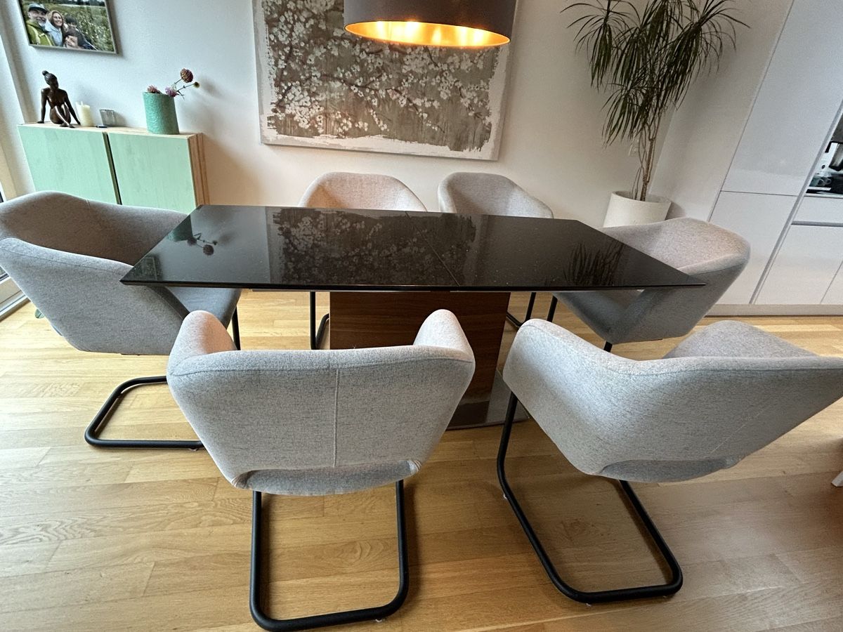 Musterring Tischgruppe: Musterring Granite Dining Table – Gebraucht aus Riehen von ser_zdw7 1