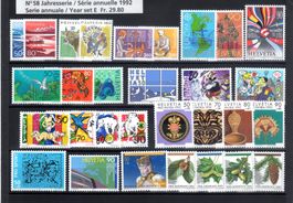 JAHRESSAMMLUNG 1992 ** POSTFRISCH ** - EM24