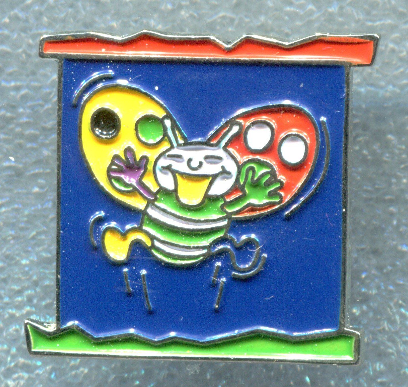 Placchette & Badge: BLICK  Gemälde  blau – Usato da Winterthur venduto da Sammleroase