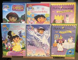 Lot DVD Dora et Petite Princesse