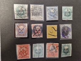 Briefmarken PERU mit Sonderstempelung