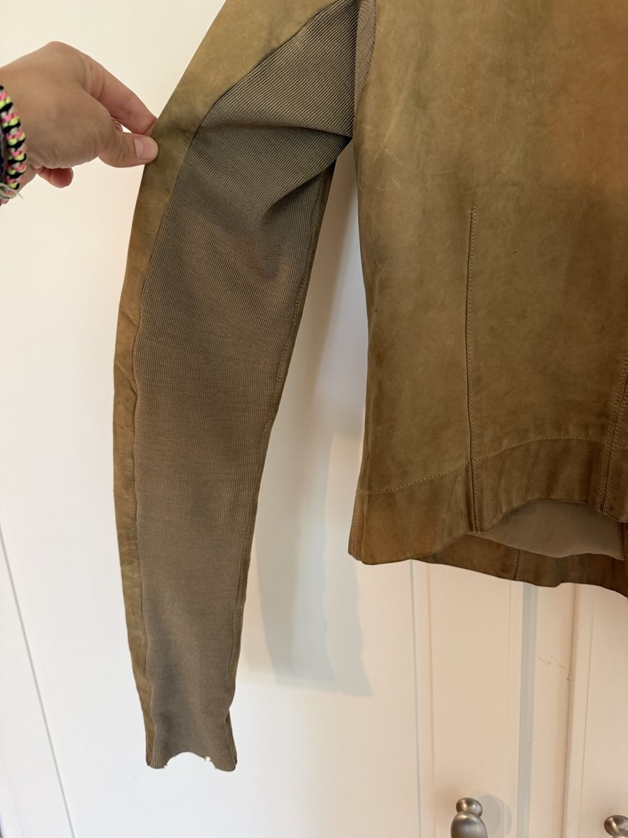 Rick Owens Giacche: Lederjacke von Rick Owens – Usato da St. Gallen venduto da calendula123 2