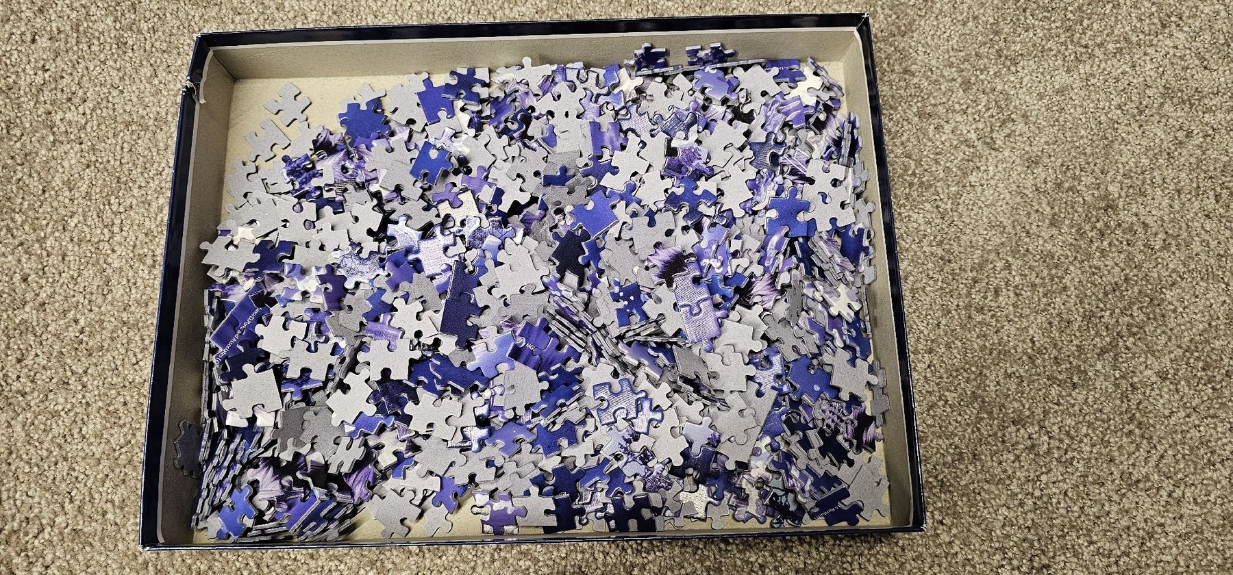 Clementoni Puzzle: 1000er Puzzle Leucht Tiger – Usato da Biberstein venduto da Sammler74 1