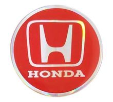 AUSVERKAUF Honda Nabendeckel 3D Aufkleber 48mm 4er Set