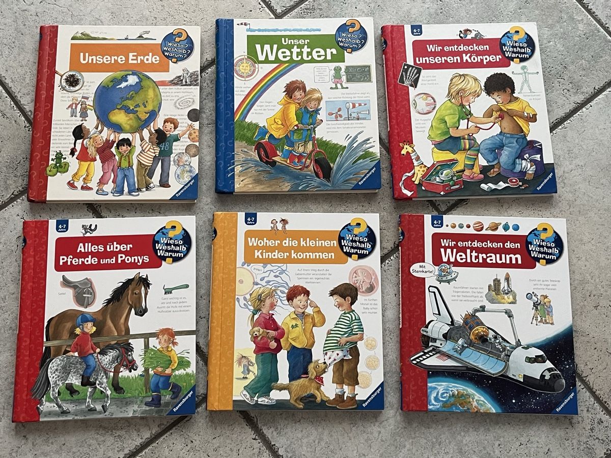 Libri: 6 Kinderbücher wieso, weshalb, warum – Usato da Suhr venduto da rugeli02
