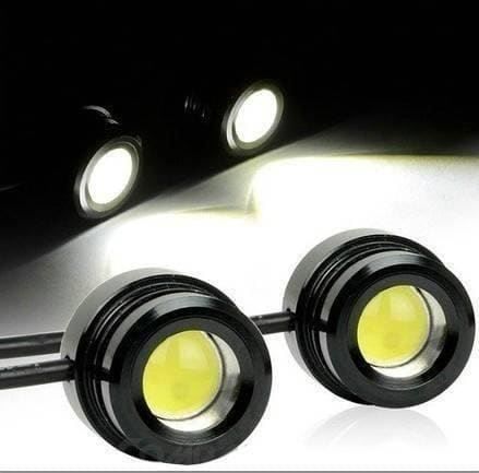 🔥 2x Objektiv Eagle Eye LED Licht Lampe Motorrad Parklicht