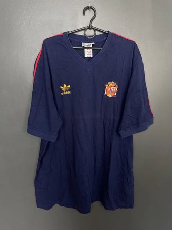 SPANISCHE NATIONALMANNSCHAFT TRAININGSSHIRT TRIKOT BAUMWOLLE