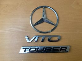 Mercedes Vito Tourer Emblem Set - Original Zustand!