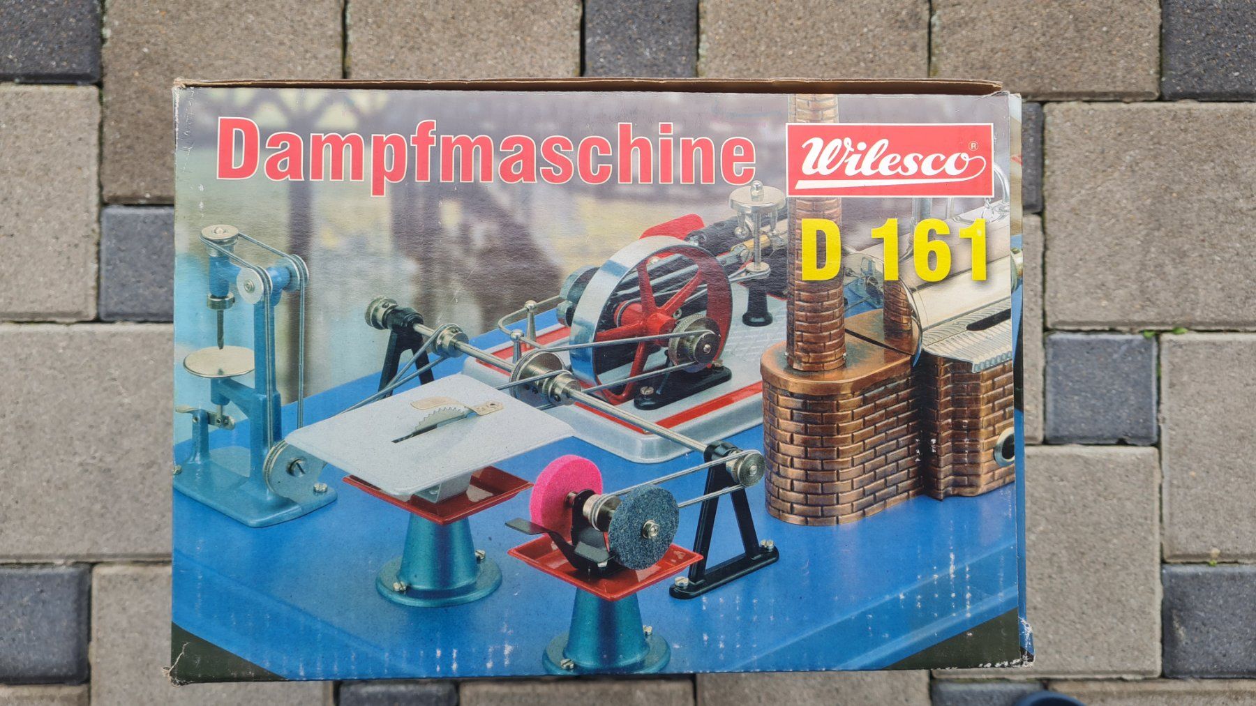 Wilesco Kit di modellismo & Modellini statici: Originalkarton / Dampfmaschine / Wilesco D 161 – Usato da Safenwil venduto da Husqi2000 4