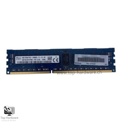 Hynix 4GB 2Rx8 PC3-12800R DDR3 1600MHz 240Pin RDIMM ECC 1