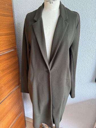 Marc O'Polo Long Mantel Grösse XL Olivgrün Viskose Elasthan