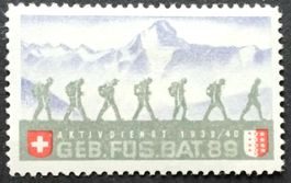Soldatenmarke 2.WK,Gebirgs Füsilier Batallion 89, Wi Inf 479