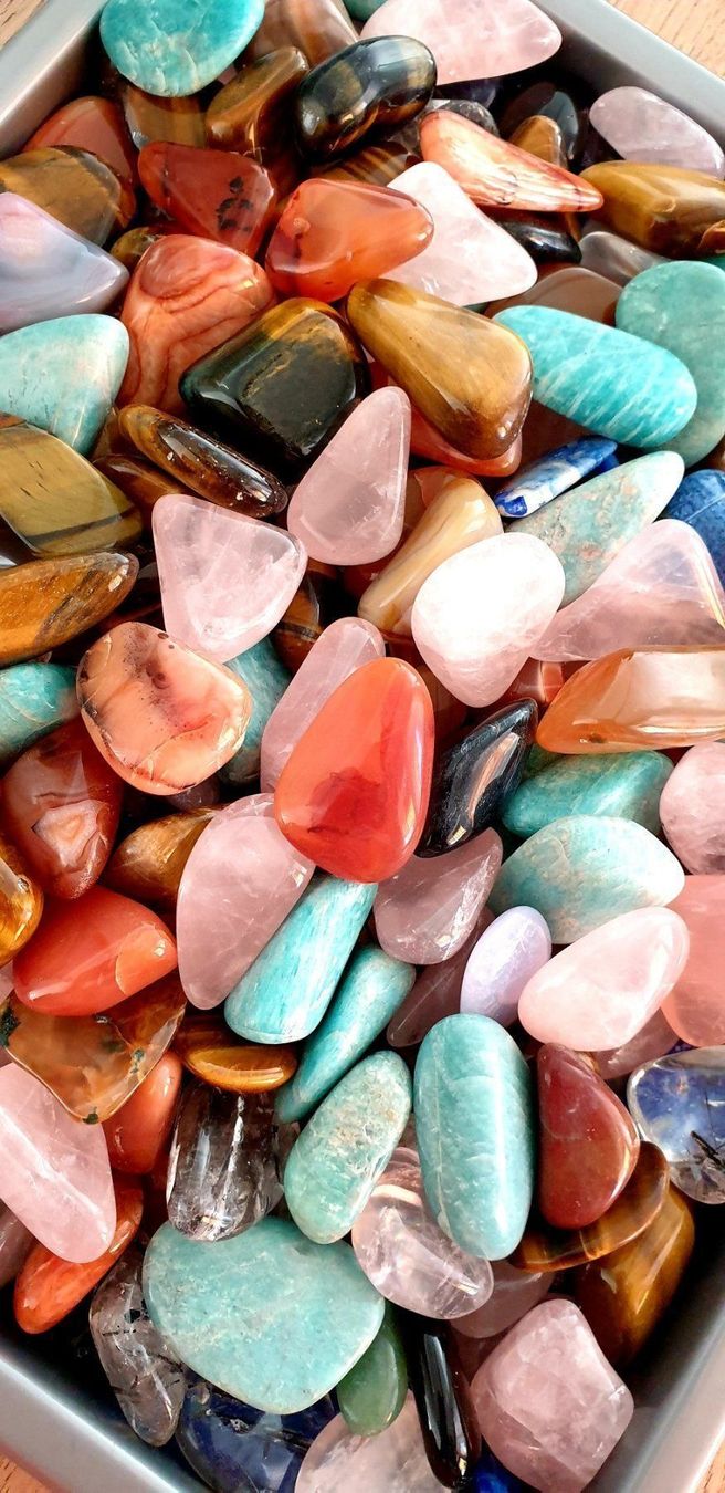 Pietre preziose: Schmuck-Edelstein-MIX  +/- 3cm poliert – Nuovo e nell'imballaggio originale da Dierikon venduto da Vittorio57 1