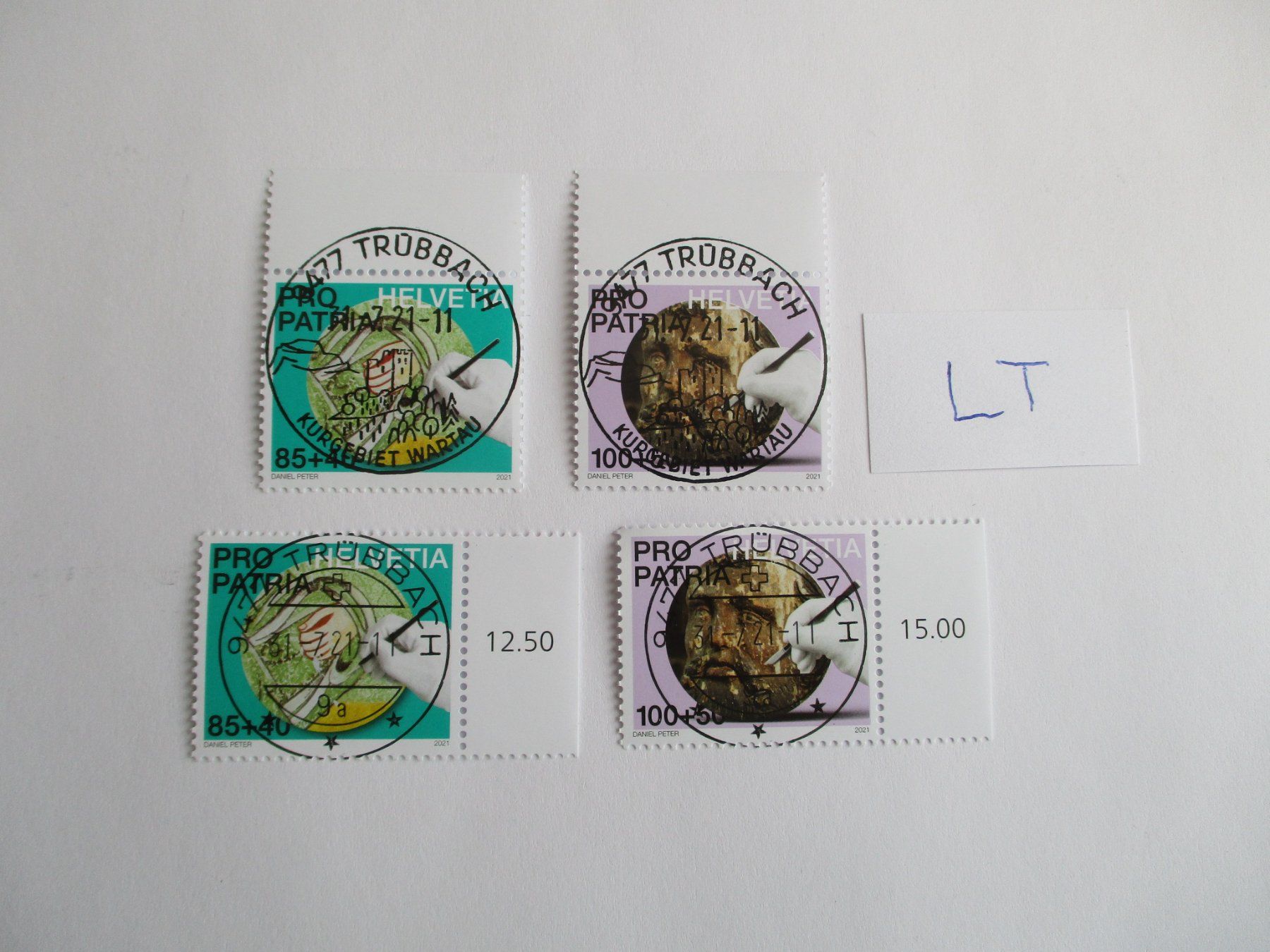 Tutti i francobolli: Voll Letzttagsstempel der Poststelle 9472 Trübbach – Usato da Langnau b. Reiden venduto da Aktuell88