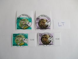 Voll Letzttagsstempel der Poststelle 9472 Trübbach