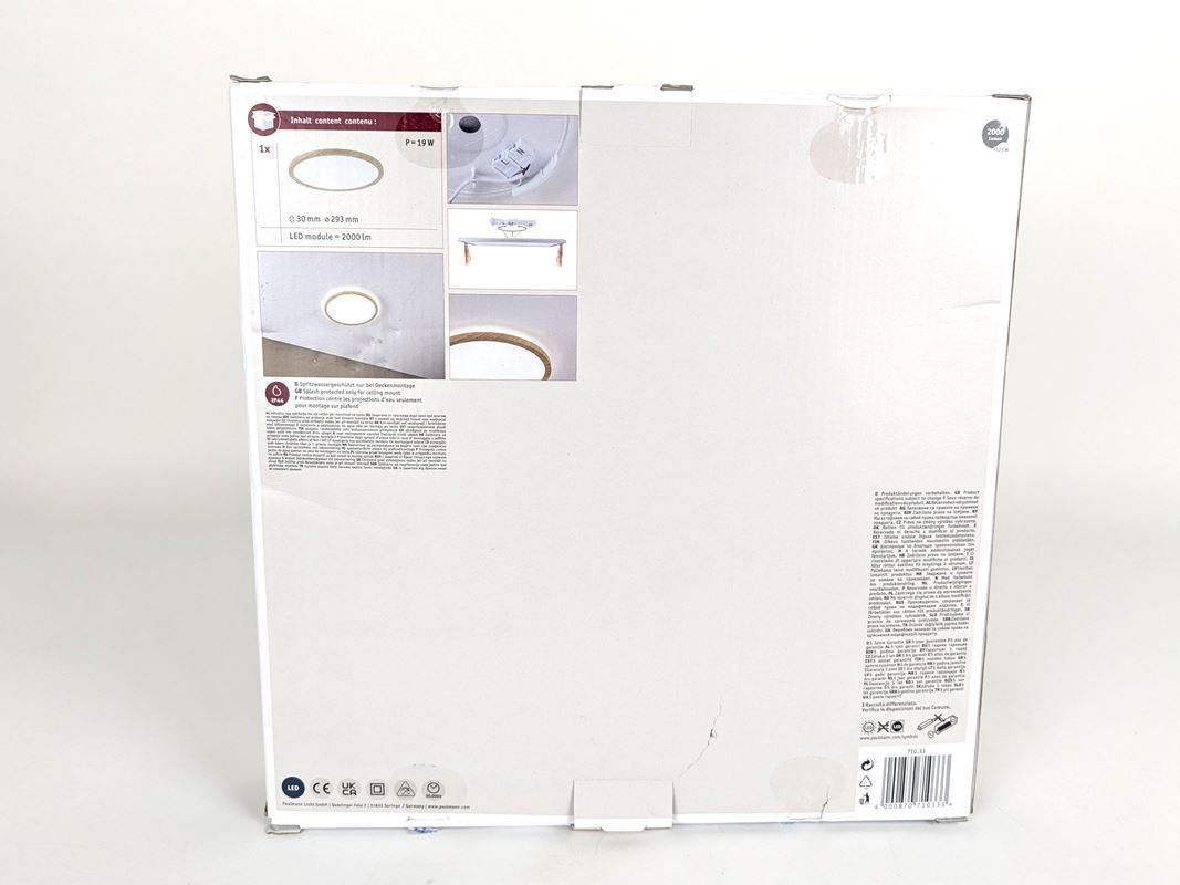 Paulmann Kronleuchter & Deckenlampen: PAULMANN Atria Shine Backlight Wand+Deckenleuchte – Neu (gemäss Beschreibung) aus Thun von Restwert_Thun 2