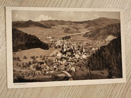 Alte PK / Dussnang TG Gelaufen Bahnpost 1922