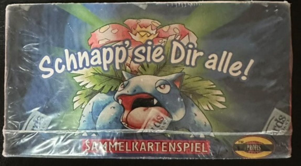 Pokémon Carte collezionabili: Pokemon  Base Set 1st Edition Booster Box German – Nuovo e nell'imballaggio originale da Avry-devant-Pont venduto da Tig08 4