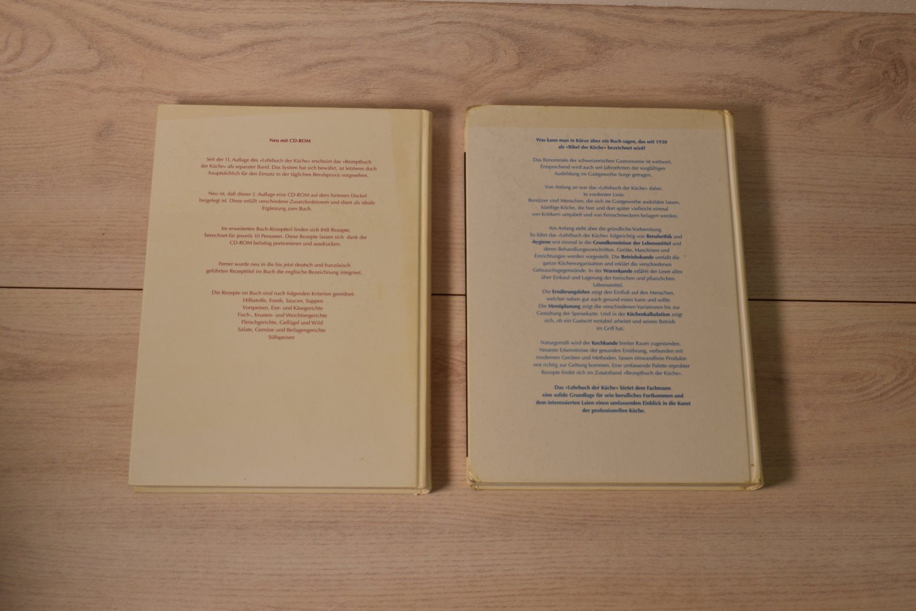 Bücher: Pauli Lehrbuch der Küche 4 Bücher Set – Gebraucht aus Azmoos von greenstone13 2