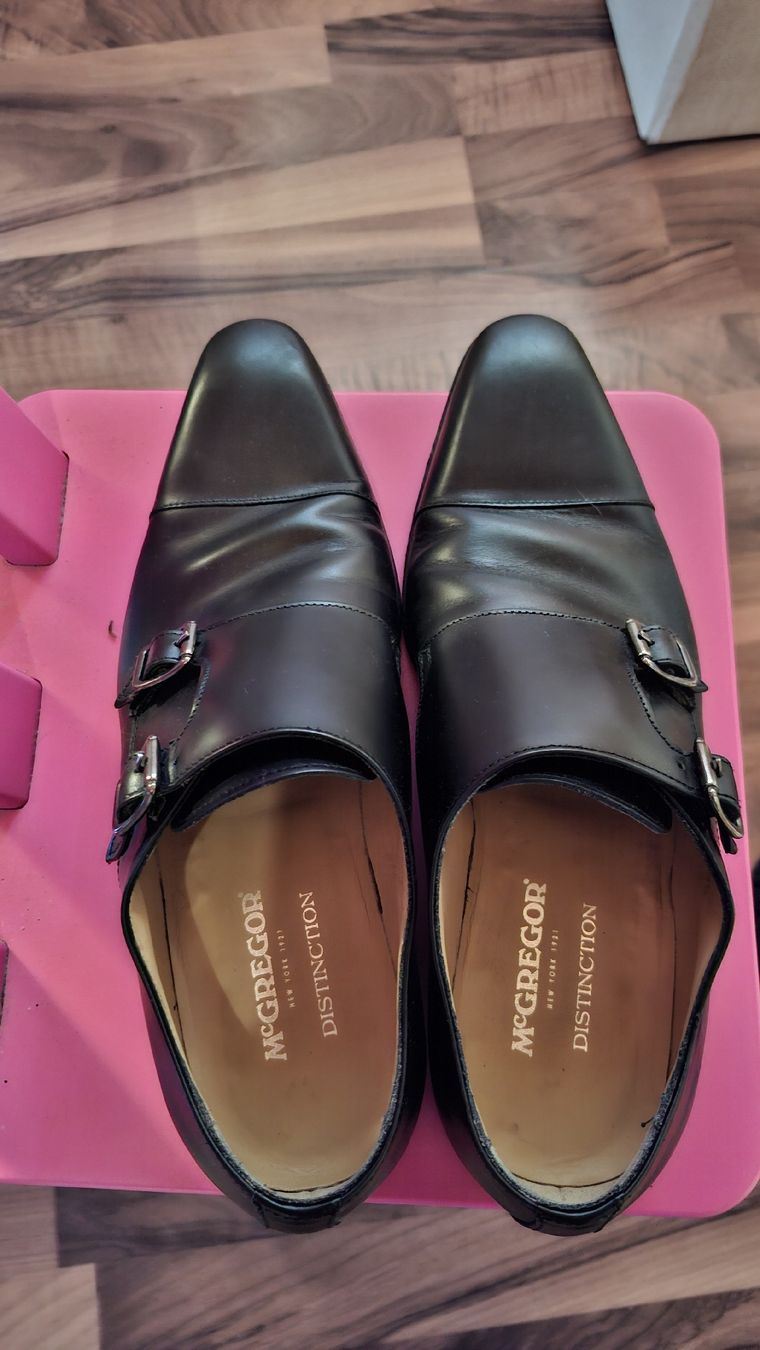 Scarpe da uomo: McGregor Distinction Herren Schuhe, Grösse 42, Schwarz – Usato da Schwanden i.E venduto da PatrikL0102