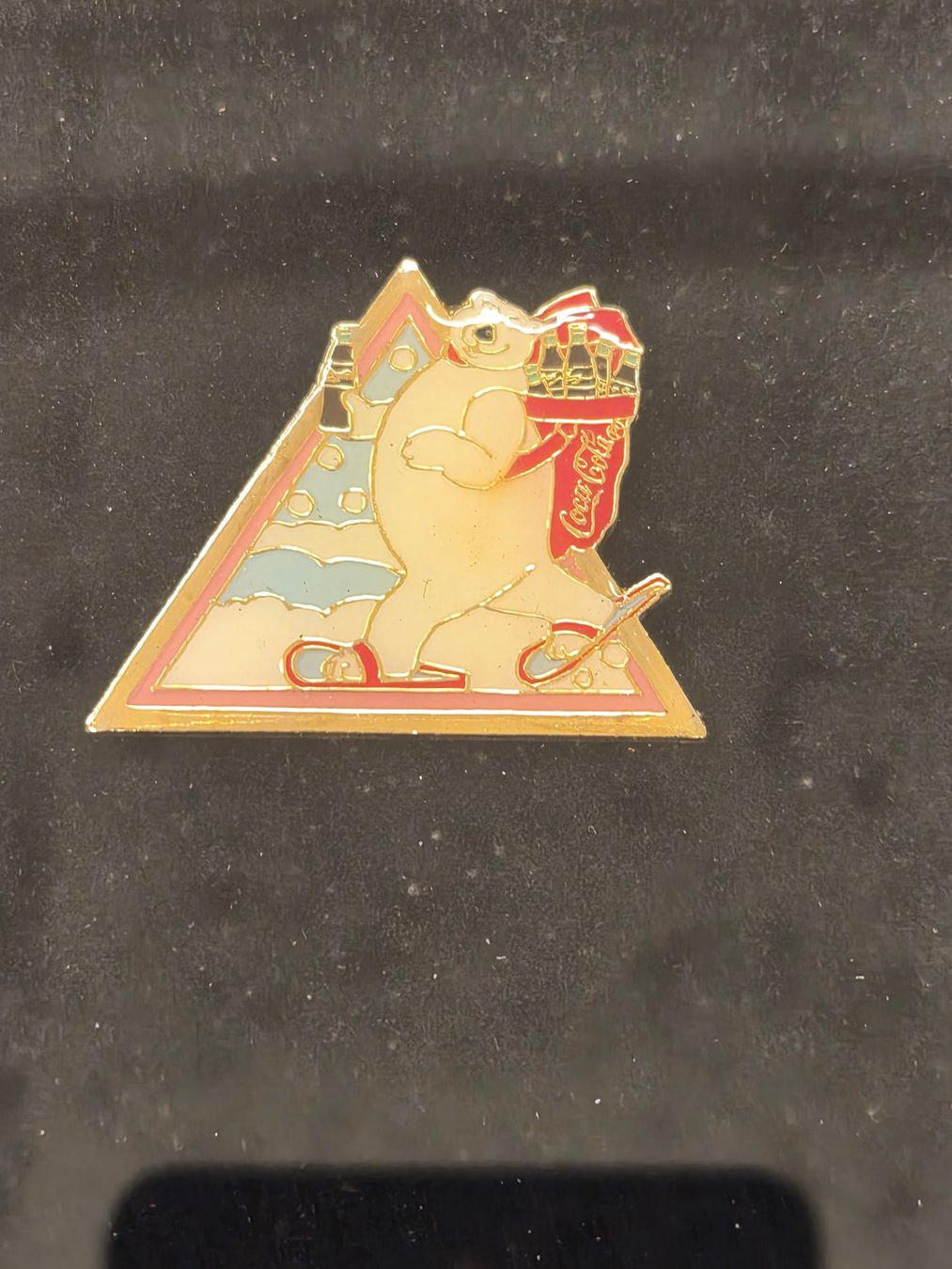 Coca-Cola Placchette & Badge: Pin Brosche Badge goldfarben, 10 Stk, Coca Cola – Nuovo (secondo la descrizione) da Pratteln venduto da Dollshop 8
