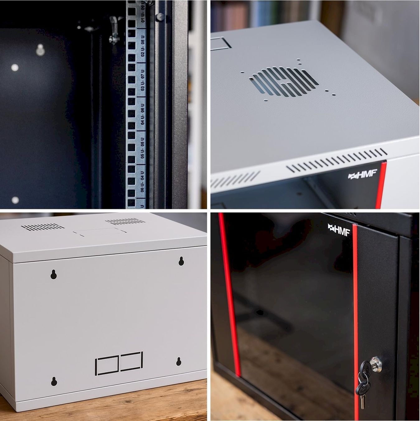 Sonstiges zu Computer & Netzwerk: HMF Serverschrank 19 Zoll 9HE – Neu und originalverpackt aus Bottighofen von zaap 6