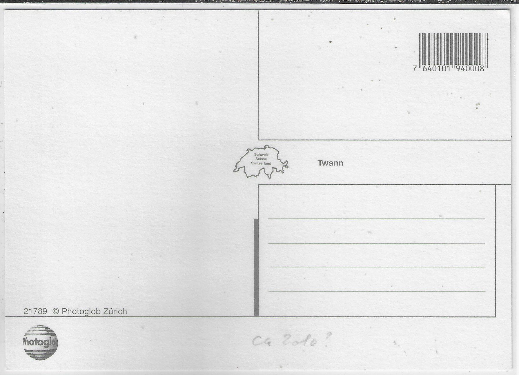Cartoline postali: Twann - Multiview – Usato da Ettingen venduto da Kartenplanet 1