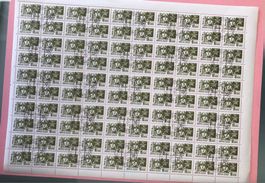 Briefmarken aus Sowjetunion Bogen gestempelt  
