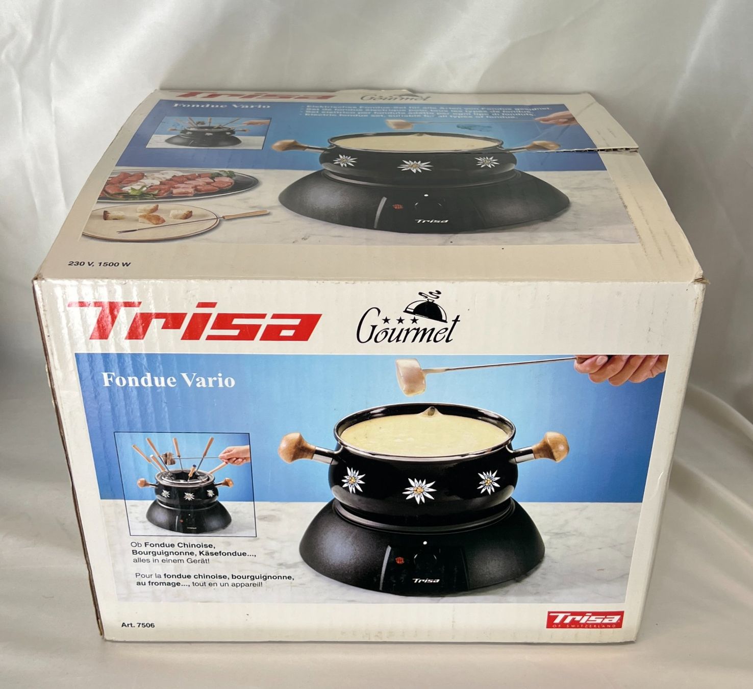 Trisa Elettrodomestici da cucina: Elektrisches Fondue-Set – Usato da Zürich venduto da Drahtzug 1