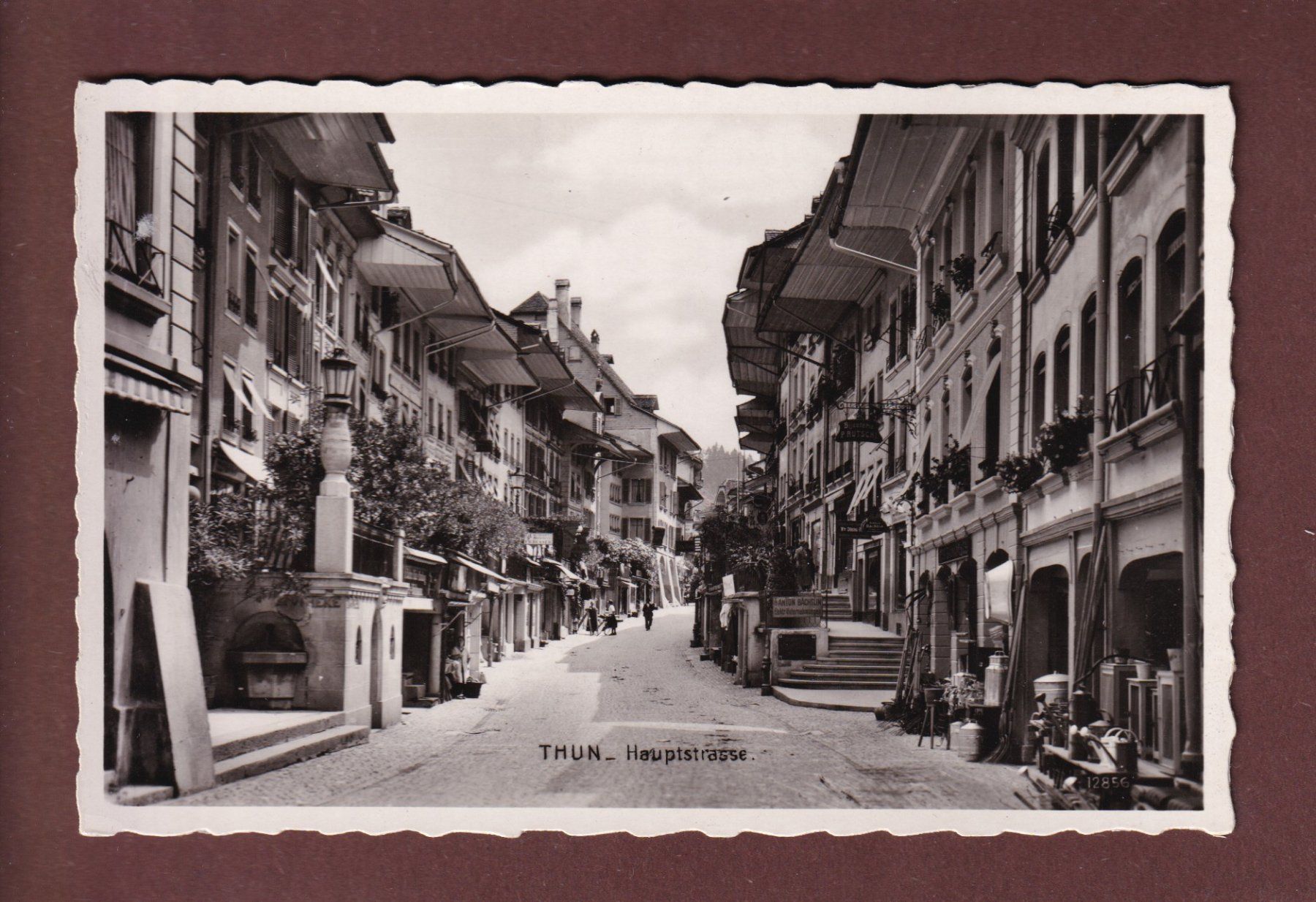 Ansichtskarten: THUN - Hauptstrasse – Gebraucht aus Pully von nicecards-shop